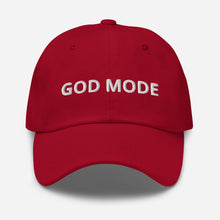 Load image into Gallery viewer, GOD MODE Dad hat