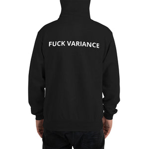 Champion Hoodie f variance on back poker word art