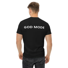 Load image into Gallery viewer, GOD MODE BACK design Men&#39;s heavyweight tee