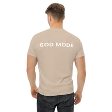 Load image into Gallery viewer, GOD MODE BACK design Men&#39;s heavyweight tee